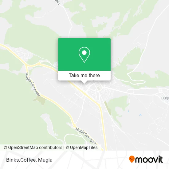 Binks.Coffee map