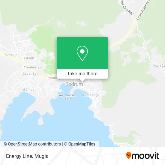 Energy Line map