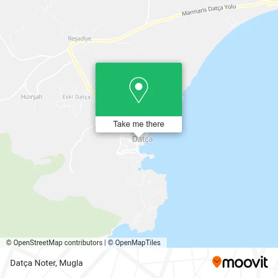 Datça Noter map