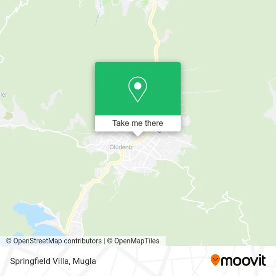 Springfield Villa map