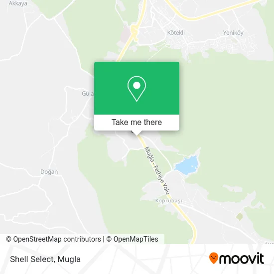 Shell Select map