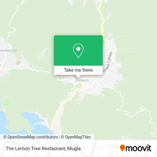 The Lemon Tree Restaurant map