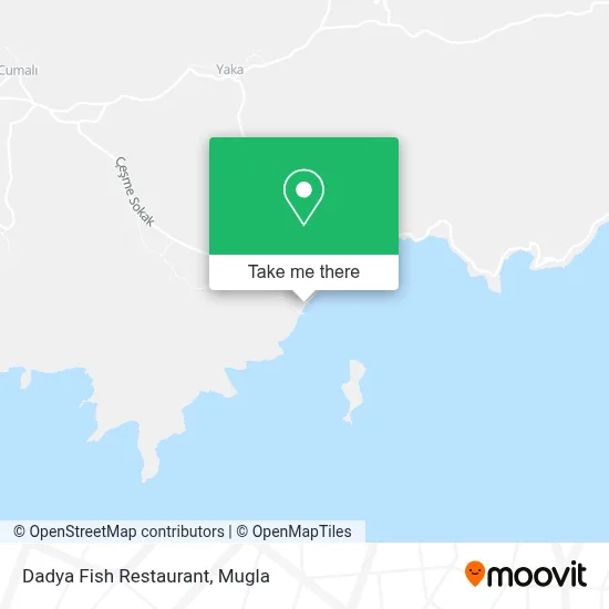 Dadya Fish Restaurant map