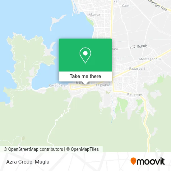 Azra Group map