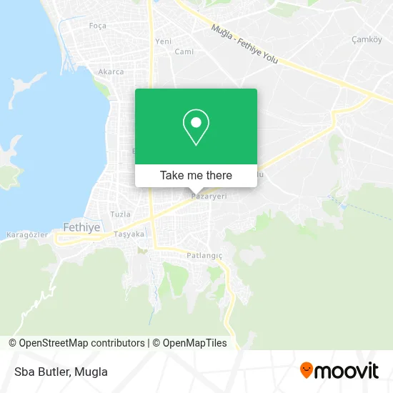 Sba Butler map