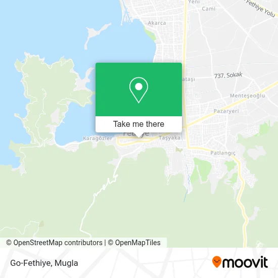Go-Fethiye map