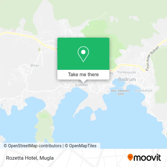Rozetta Hotel map