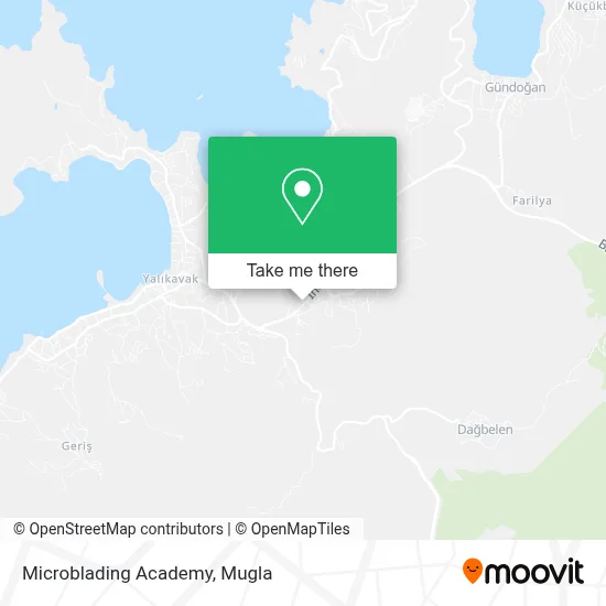 Microblading Academy map