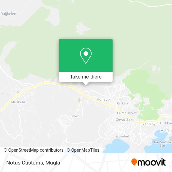 Notus Customs map
