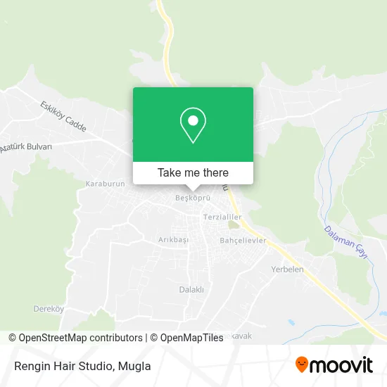 Rengin Hair Studio map