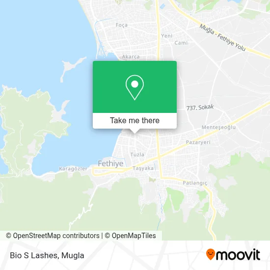 Bio S Lashes map