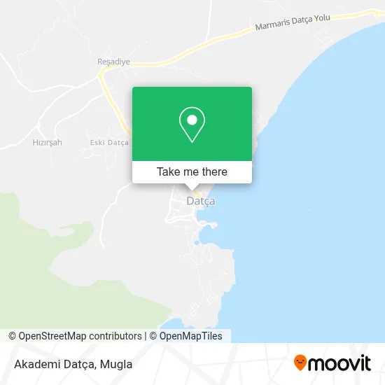 Akademi Datça map