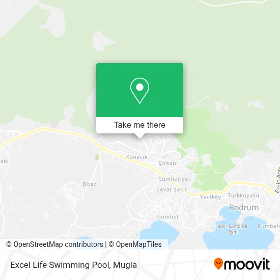 Excel Life Swimming Pool map