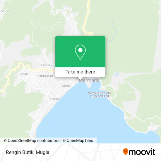 Rengin Butik map