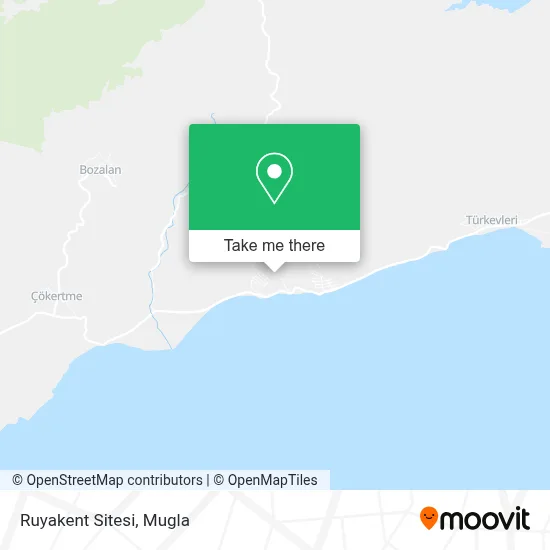 Ruyakent Sitesi map