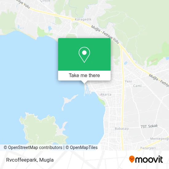 Rvcoffeepark map