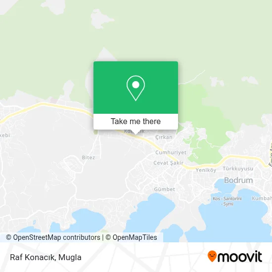 Raf Konacık map