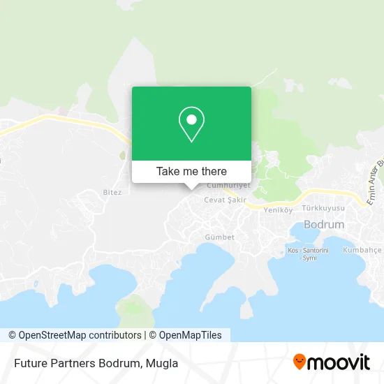 Future Partners Bodrum map
