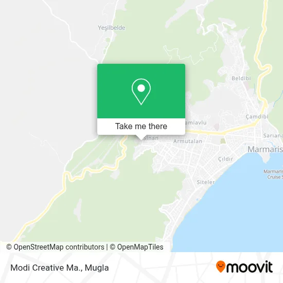 Modi Creative Ma. map