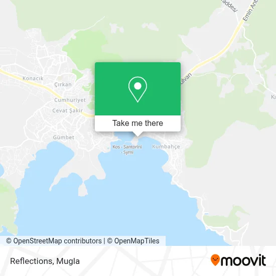 Reflections map