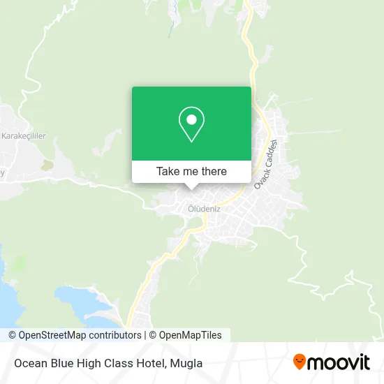 Ocean Blue High Class Hotel map