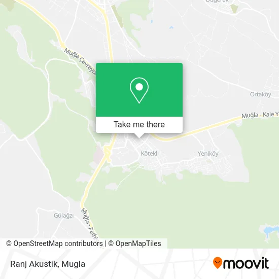 Ranj Akustik map
