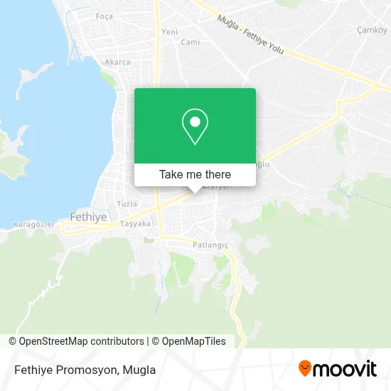 Fethiye Promosyon map