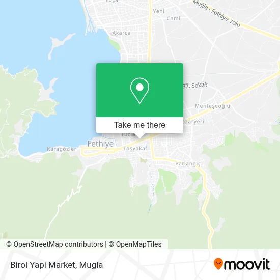 Birol Yapi Market map