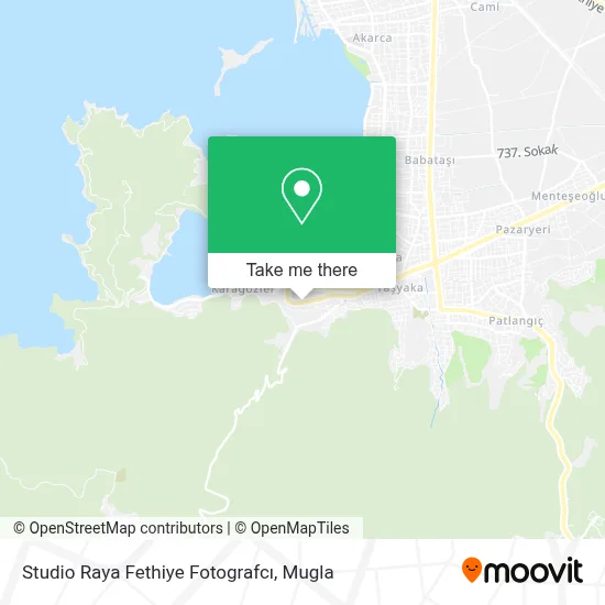 Studio Raya Fethiye Fotografcı map