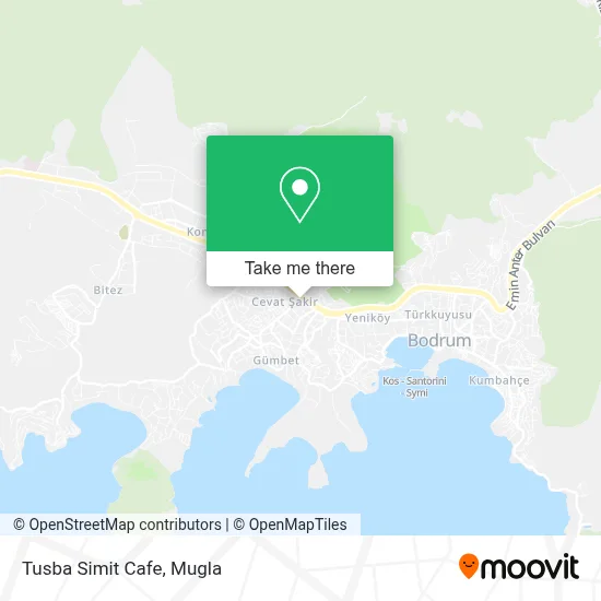 Tusba Simit Cafe map