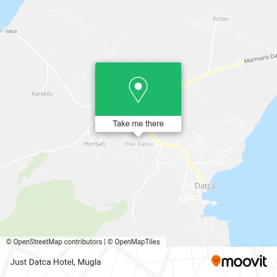 Just Datca Hotel map