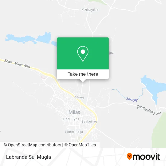 Labranda Su map