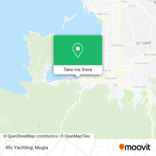 Rfc Yachting map