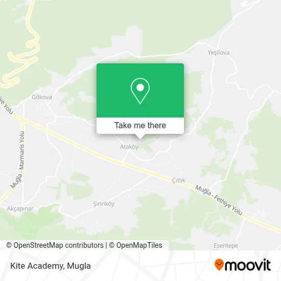Kite Academy map