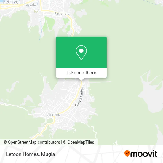 Letoon Homes map