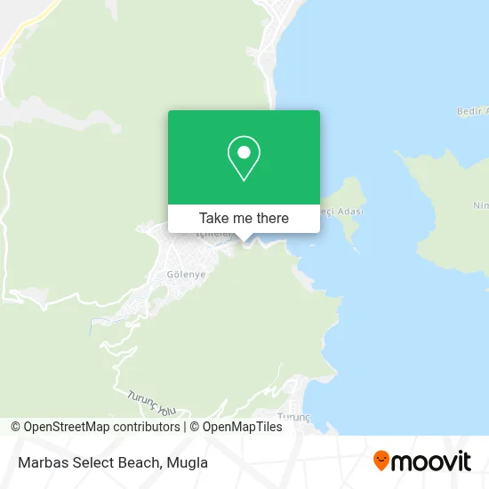 Marbas Select Beach map
