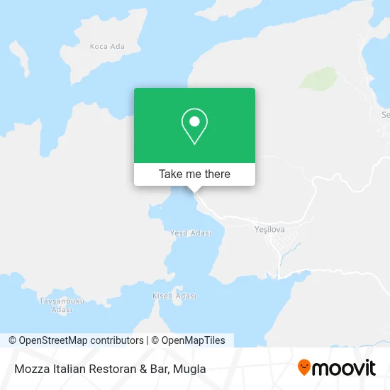 Mozza Italian Restoran & Bar map