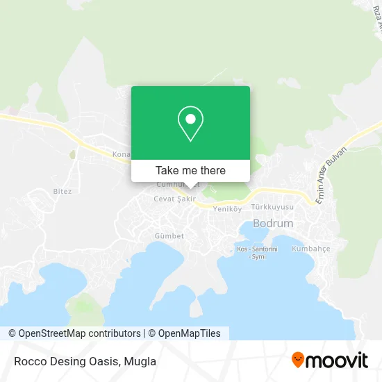 Rocco Desing Oasis map