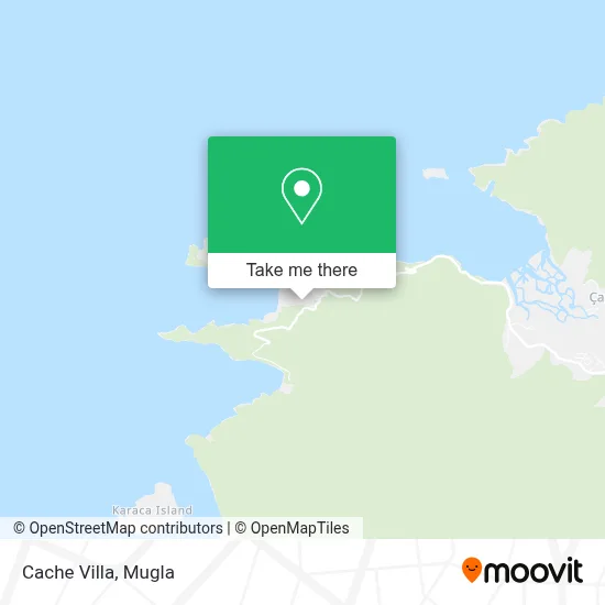 Cache Villa map