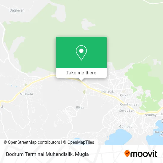 Bodrum Terminal Muhendislik map