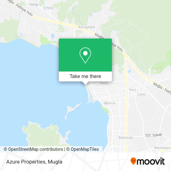 Azure Properties map