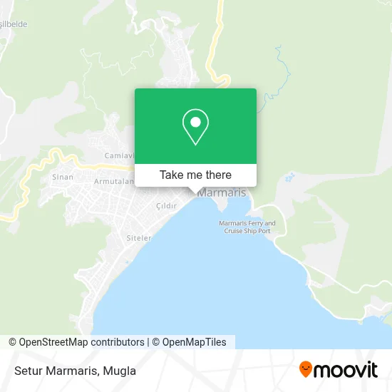 Setur Marmaris map