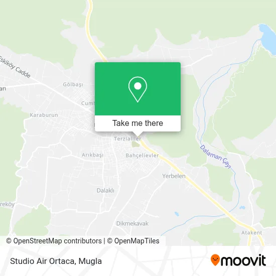 Studio Air Ortaca map