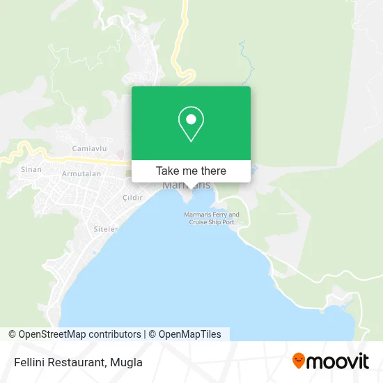Ristorante Fellini map