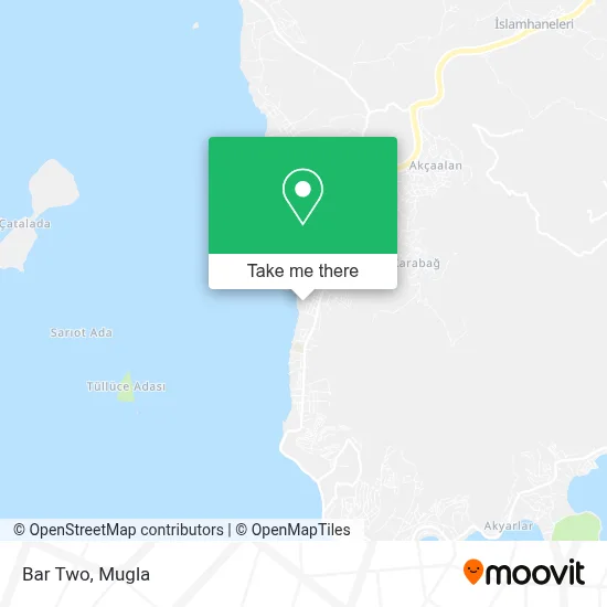 Bar Two map