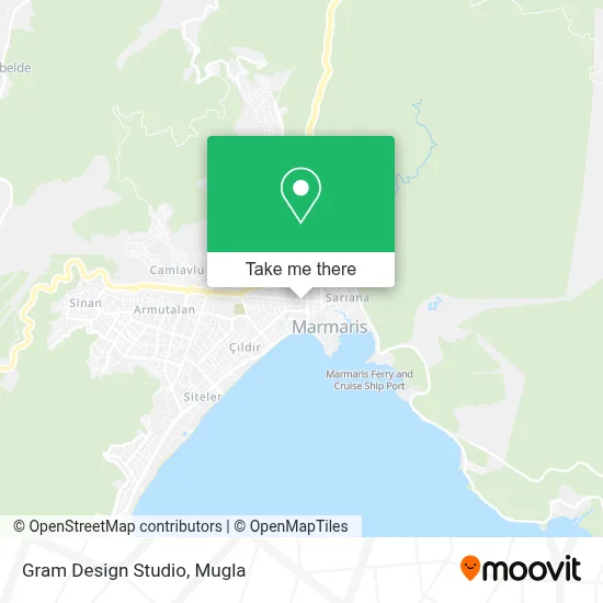 Gram Design Studio map