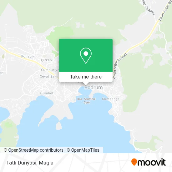 Tatli Dunyasi map