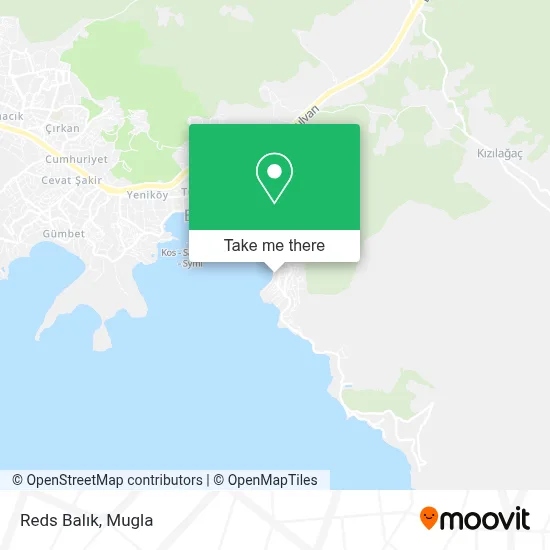 Reds Balık map