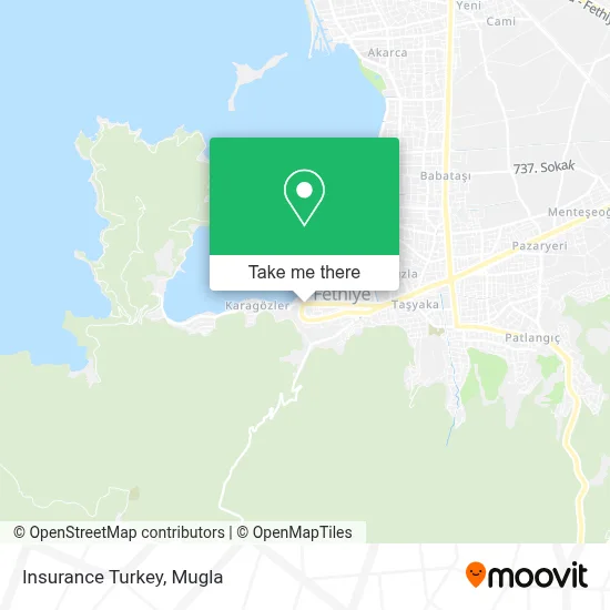 Insurance Turkey map
