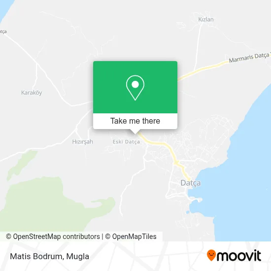 Matis Bodrum map